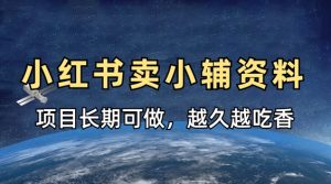 小学教辅资料在小红书这样卖,项目长期稳定收益,越久越吃香-大兵轻创资源库