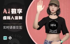 Ai数字人虚拟(智能体)实时语音交互特训营,自行定制超写实角色AI数字人交互技术-大兵轻创资源库