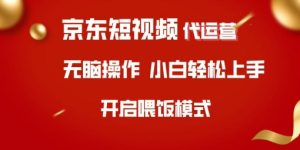 京东短视频代运营,全程喂饭,小白轻松上手【揭秘】-大兵轻创资源库