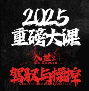 2025重磅大课，入世2，驾驭与控制-大兵轻创资源库
