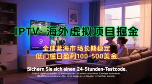 【海外虚拟项目掘金】日入100-200美刀，自己在家就可以闷声发大财，长期可做，工作室可复制扩大【揭秘】-大兵轻创资源库
