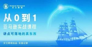 从0-1亚马逊实战课程,亚马逊从0-1,从1-10实操变现-大兵轻创资源库